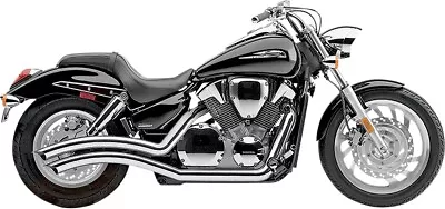 Cobra Speedster Swept Exhaust Chrome Honda VTX1300C 2004-2009 • $1014.95