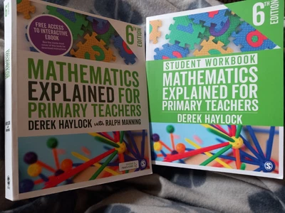 £20 • Buy Haylock: Mathematics Explained For Primary Teachers 6e  Student Workbook Bundle