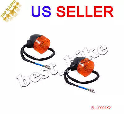 X2 Front Turn Signal Light GY6 50cc 150 Scooters Moped Taotao Roketa 2-Wire 12V • $14.50