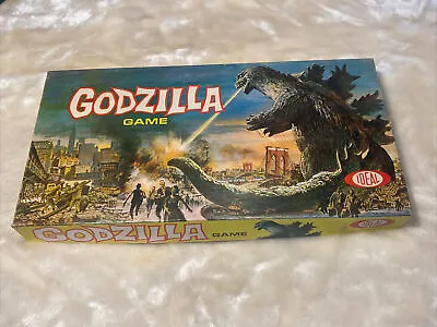 $550 • Buy Godzilla Ideal Board Game 1963 Complete & Rare
