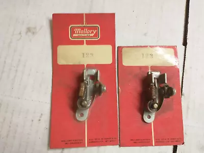 123 Mallory Ignition Points Still Sealed 1 Pair • $30
