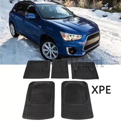 For Mitsubishi Outlander Sport Car Floor Mats All Weather 5PCS Heavy Duty Black • $65.42