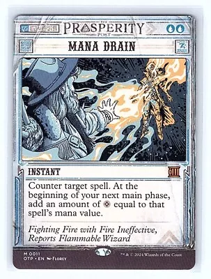 Mana Drain - Outlaws Of Thunder Junction: Breaking News (OTP) • $37