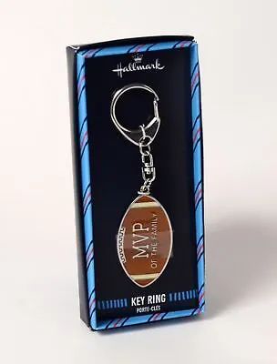 Football Fans! Hallmark  Mvp Of The Family  Key Ring Gift For Dad New In Box • $3.95