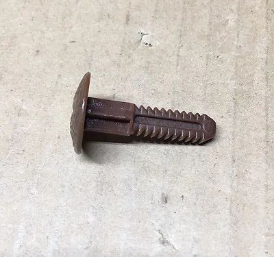 Volvo 240 260 OEM Door Panel Pocket Clip Fastener Rivet Brown 1294863 • $25