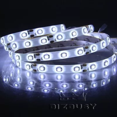 5M LED Strip Lights 3528 SMD Flexible Rope Lamps 12V Power Cool/Warm White Light • $17.89