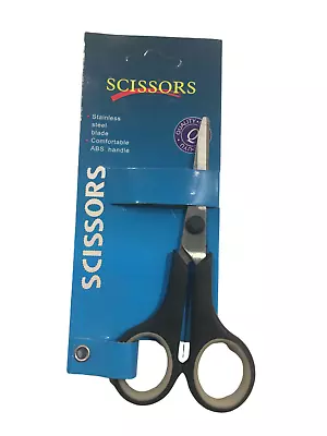 Soft Grip Stainless Steel Scissors Comfortable ABS Handle Quality Guarantee AU S • £4.03