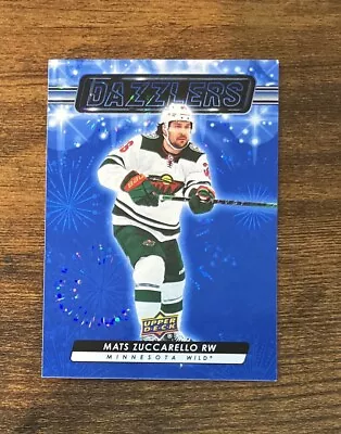 2023-24 Upper Deck Dazzlers Blue #DZ-97 Mats Zuccarello Minnesota Wild • $0.99