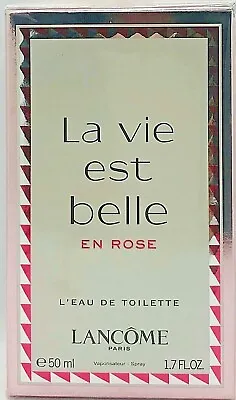  LANCÔME Life Is Belle L'eau De Toilette IN ROSE 50ml Original Packaging/New • £76.15