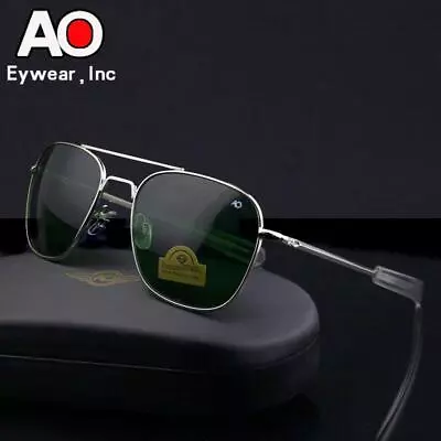 New Vintage Sunglasses Men Glass Lens W/Box American Optical Driving Glasses 🕶️ • $19.99