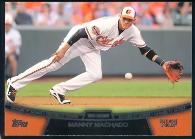 2013 Topps Chase It Down Manny Machado Rookie RC #CD-13 Baltimore Orioles • $0.99