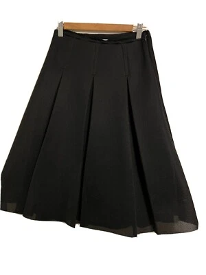 £9.99 • Buy Stunning Reiss Pleated Mesh Skirt, Uk Size 10