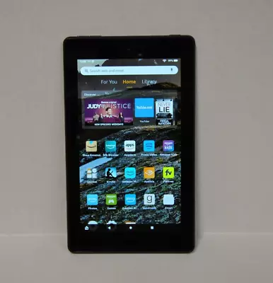 Amazon Kindle Fire 7 Tablet 9th Generation With Alexa 7in 16 Gb Black M8S26G • $24.99