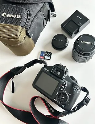 Canon EOS Rebel T3 (1100D) 12MP Digital SLR Camera With EFS 18-55mm Lens • £160