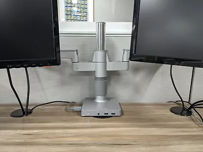$245 • Buy NEW HUMANSCALE BUNDLE: M/FLEX Dual Monitor Arm + M/CONNECT Dual Docking Station.