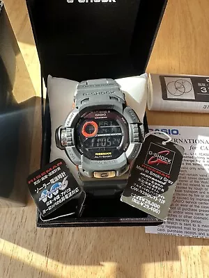 G-Shock Riseman Men In Smoky Gray GW-9200GYJ-1JF Atomic Solar Watch • $285