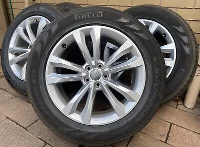 Genuine AUDI Q7 4M 19  Wheels Rims 80% PIRELLI Tyres FITS VW Touareg CR • $1199.99