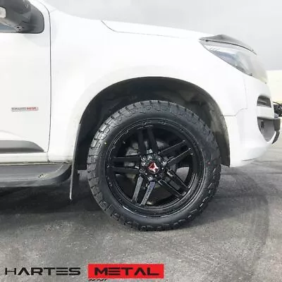 $2045 • Buy HARTES METAL SAVAGE 20 Inch Wheels Black Size 20x10 PCD 6x139.7 Holden Colorado