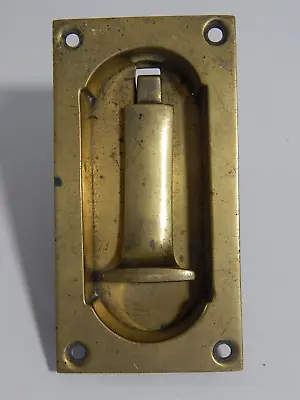 £95 • Buy Antique Reclaimed Brass Victorian Mechanical Door Bell Pull