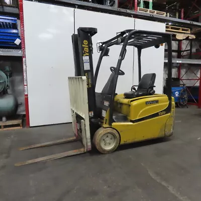 Yale ERP035VTN36TE082 3000Lbs 3 Stage Electric Forklift 36V 187  Lift 6688Hrs. • $8999.99