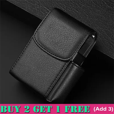 Cigarette Case With Lighter Multifunctional Cigarette Pack   VM • £5.79