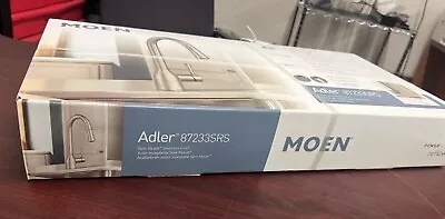 Moen Adler Kitchen Faucet 87233SRS Spot Resist Stainless Steel • $115