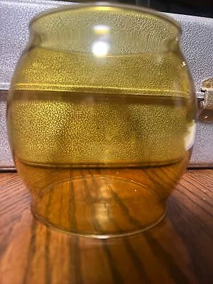 Vintage 1933-1947 Coleman Amber Globe (BEAUTIFUL!) • $61