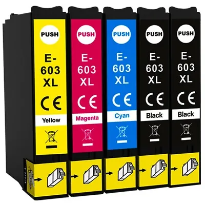 5 Ink Cartridge For Use In Epson WF2810DWF WF2830DWF WF2835DWF WF2850DWF XP2100 • £10.99