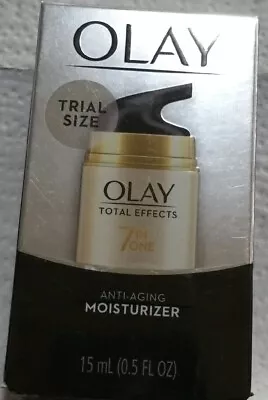 Olay Total Effects 7-In-One Anti-Aging Moisturizer 15ml (.5fl.oz.) TRIAL SIZE • $13.95