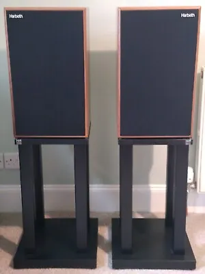 £1850 • Buy Harbeth M30.2 XD Speakers (Walnut) & HiFiRacks Stands
