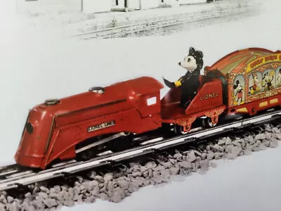 Postcard Toy Train Mickey Mouse Set 1931-1935; PRR Sta At Montgomery PA. • $4.99