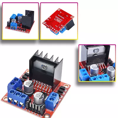 1/2/3/4/5 Pcs L298N Dual H Bridge Stepper Motor Driver Controller Board Module • £5.59