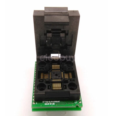 $19.98 • Buy Flap QFP32 TQFP32 PQFP32 TO DIP32 Universal Programmer Socket Adapter Conveter