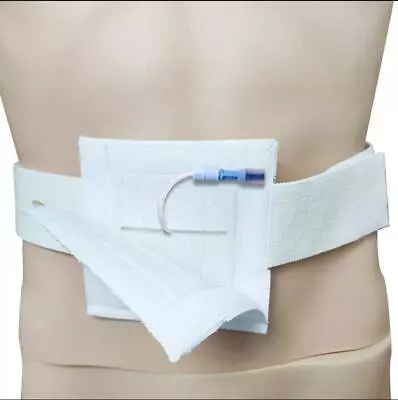 1/10/20pc Abdominal Waist Belt Feed PEG Holder Gastrostomy Dialysis Drainage Pad • $98.06