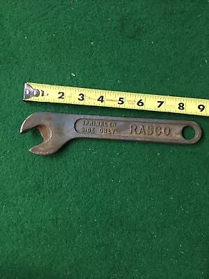 Vintage Rasco Sprinkler Head Wrench Tool Rare Hard To Find Steam Fitter Plumber • $12