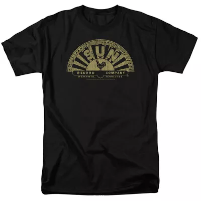 Sun Records  Tattered Logo  T-Shirt Or Sleeveless Tank - To  6X • $37.49