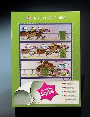 HEYE Puzzle 29173 Mordillo Surprise Horses 1000 Pieces • $54.68