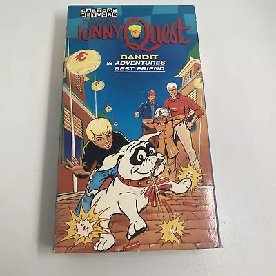 Classic Jonny Quest Bandit Adventures Best Friend 1964 VHS 1996 Bonus Toons • $5