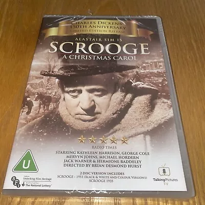 Scrooge (DVD) Alastair Sim Mervyn Johns Kathleen Harrison Jack Warner • £5