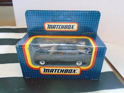 Matchbox BMW E34 535I 4DR RARE GLOSS BLACK! FACTORY SEALED! MINT! NOS FREE POST! • £16