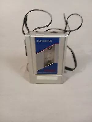 Sanyo M-G37 AM/FM Cassette Player Radio Stereo Vintage Walkman Parts Only • $26