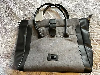 Mamas And Papas Luxe Grey Baby Nappy Changing Tote Bag BNWT No Accessories • £39.95