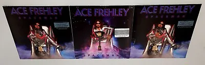£125.02 • Buy Ace Frehley Spaceman 3lp Colour Variant Vinyl Lot Silver + Magenta + Violet