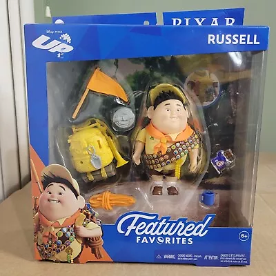 $48.99 • Buy Disney Up Movie Russell Action Figure Pixar Featured Favorites Mattel Exclusive
