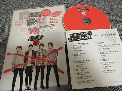 5 Seconds Of Summer  5SOS /JAPAN CD 20 Tracks • $14.99