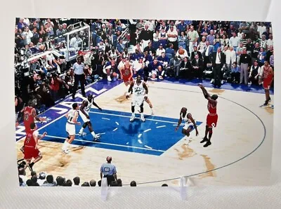 1998 Michael Jordan The Last Shot 4x6 Photo 🔥 The Winning Shot - NBA Finals 🔥 • $5.45