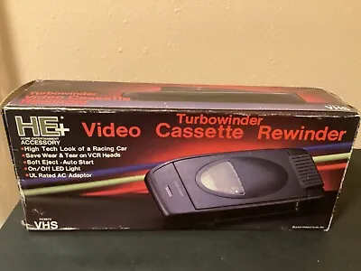 Turbowibder Video Cassette Rewinder JASCO Co. • $33.99