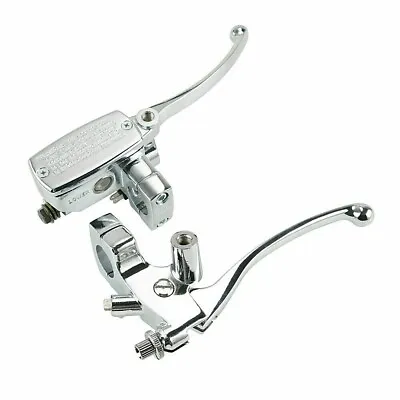 New Fit For Harley 1  Motorcycle Clutch & Hydraulic Brake Master Cylinder Levers • $38.89