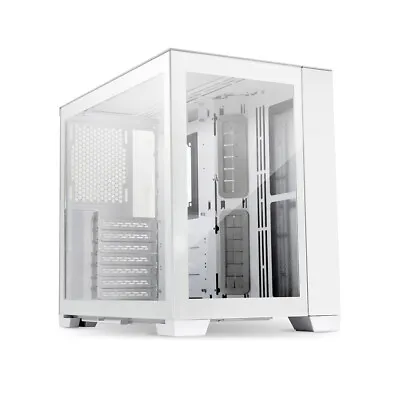 Sale Lian-Li O11 Dynamic Tempered Glass Mini ATX Mini-Tower Case Snow White • $230