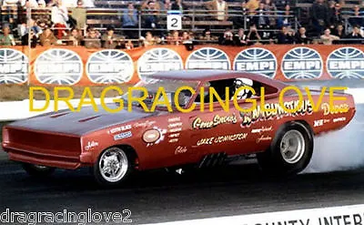 $9.99 • Buy Gene Snow  Rambunctious  1970 Dodge Charger NITRO Funny Car PHOTO!